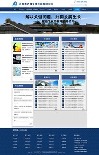 市场调查 企业咨询管理公司网站现状与发展趋势分析